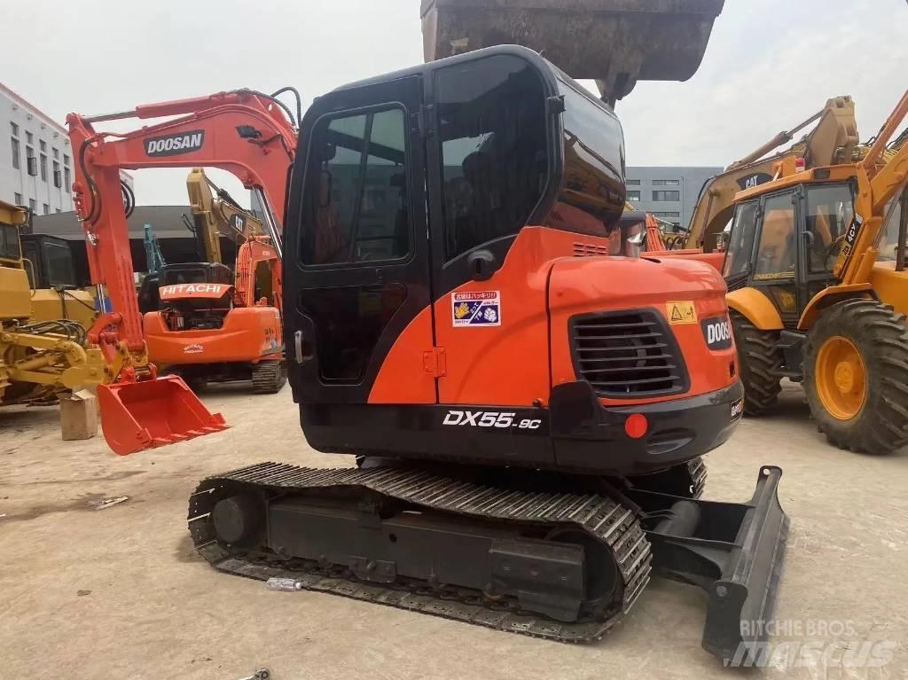 Doosan DX55-9C Beltegraver