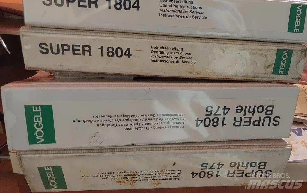 Vögele 1804 Asfaltutleggere