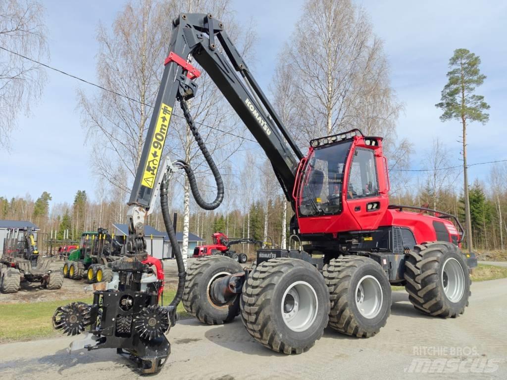 Komatsu 911 Hogstmaskiner