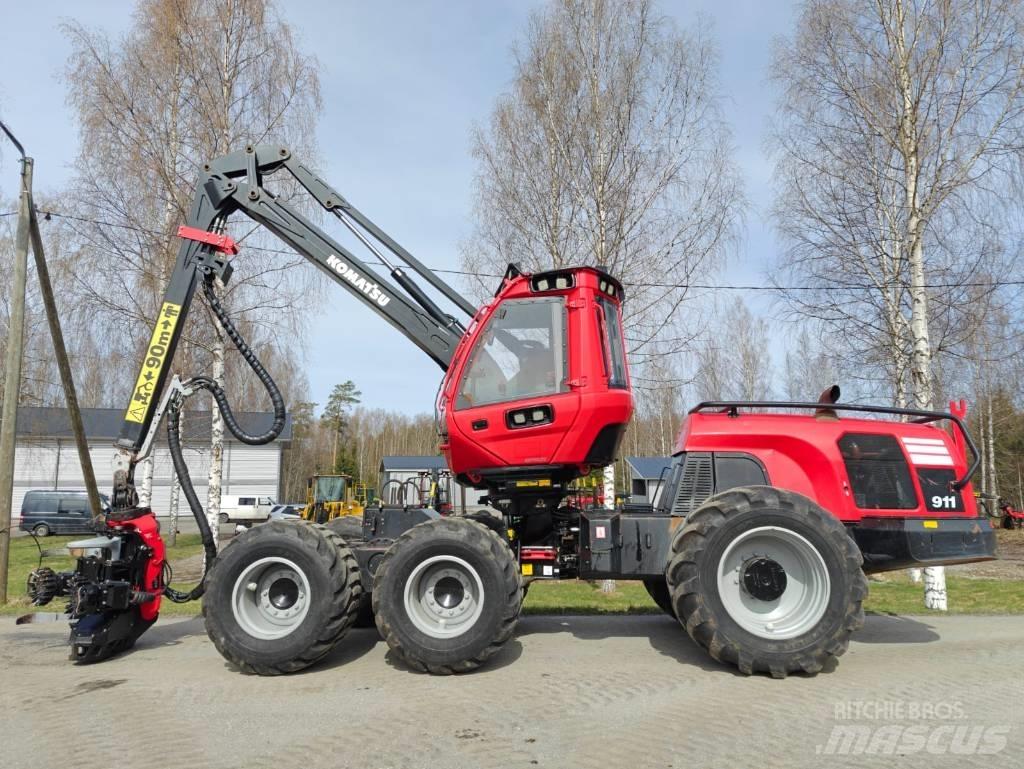 Komatsu 911 Hogstmaskiner