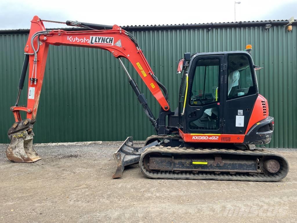 Kubota KX 080 Midigravere 7 - 12t