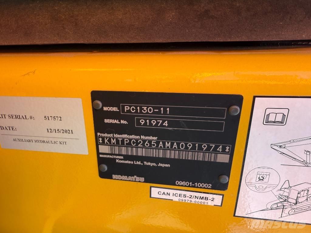 Komatsu PC130-11 Beltegraver