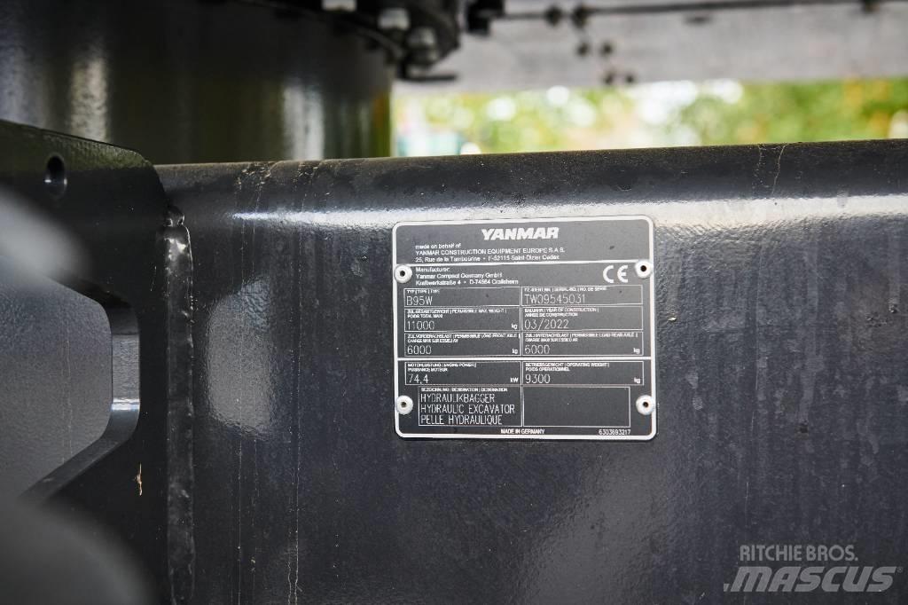 Yanmar B95W Hjulgravere