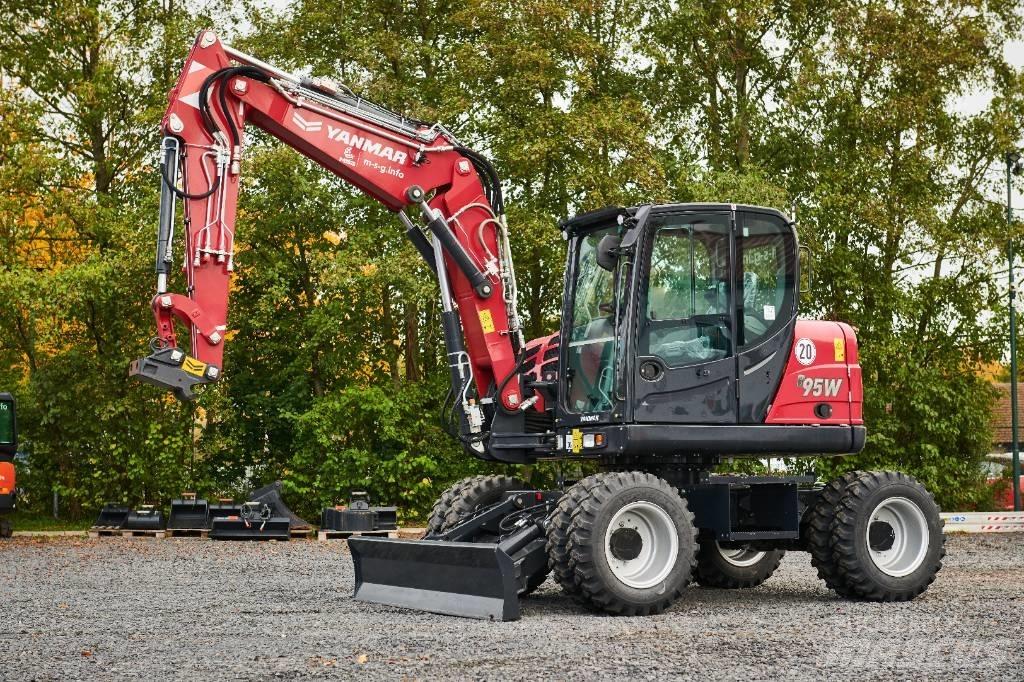 Yanmar B95W Hjulgravere