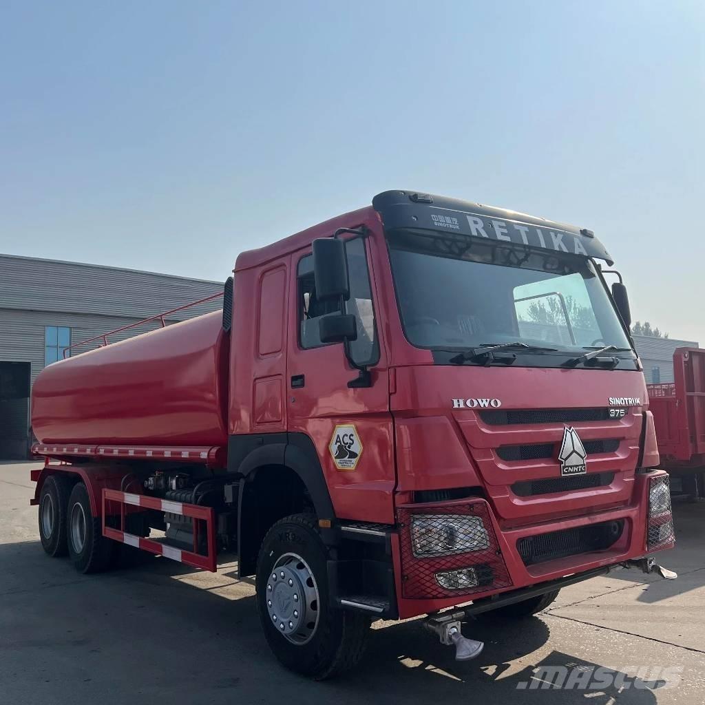 Howo 375 6x4 Vanningsvogn for støvdemping