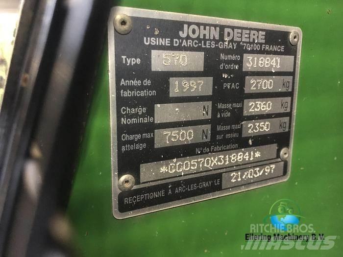 John Deere 570 Fôrhøstere