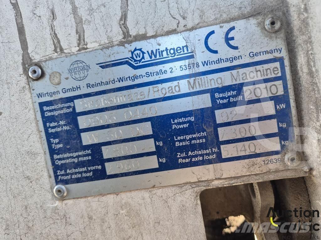 Wirtgen W50DC Asfalt-kaldfresere