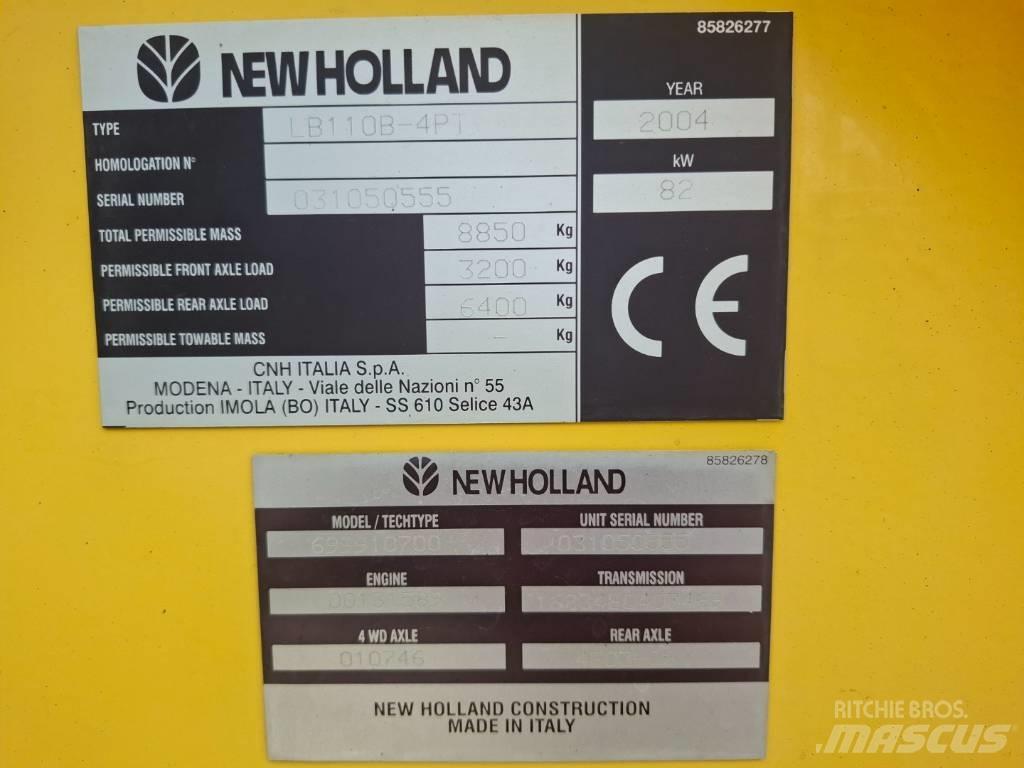 New Holland LB 110 B Traktorgravere