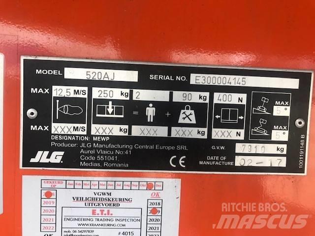 JLG 520 AJ Leddede bomlifter