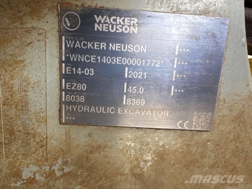 Wacker Neuson EZ80 Beltegraver