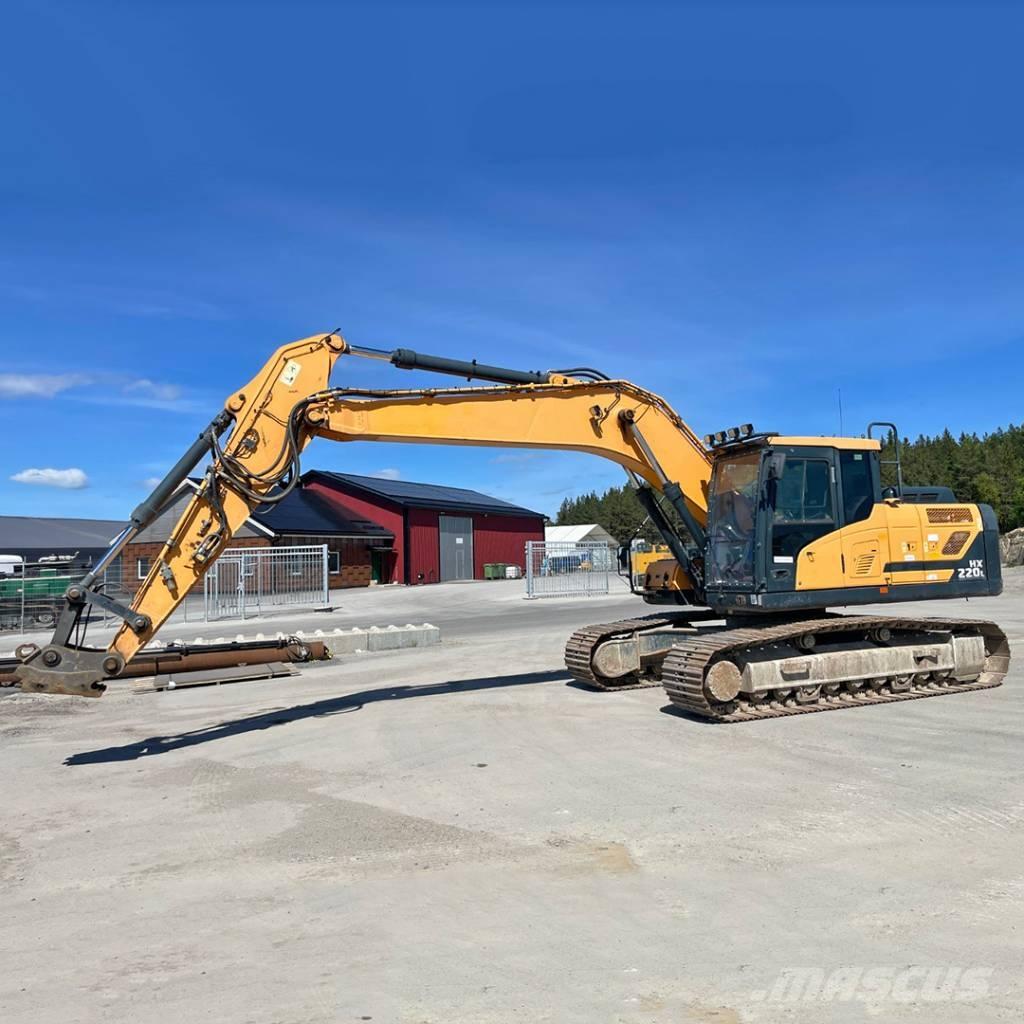 Hyundai HX220L Beltegraver