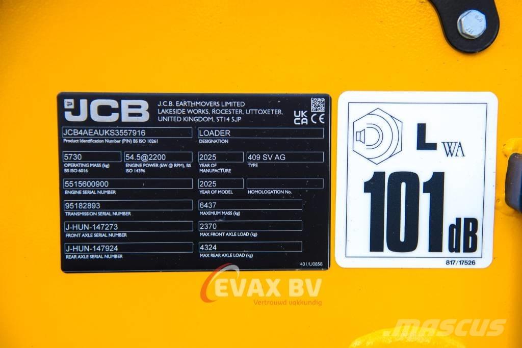JCB 409 Hjullastere
