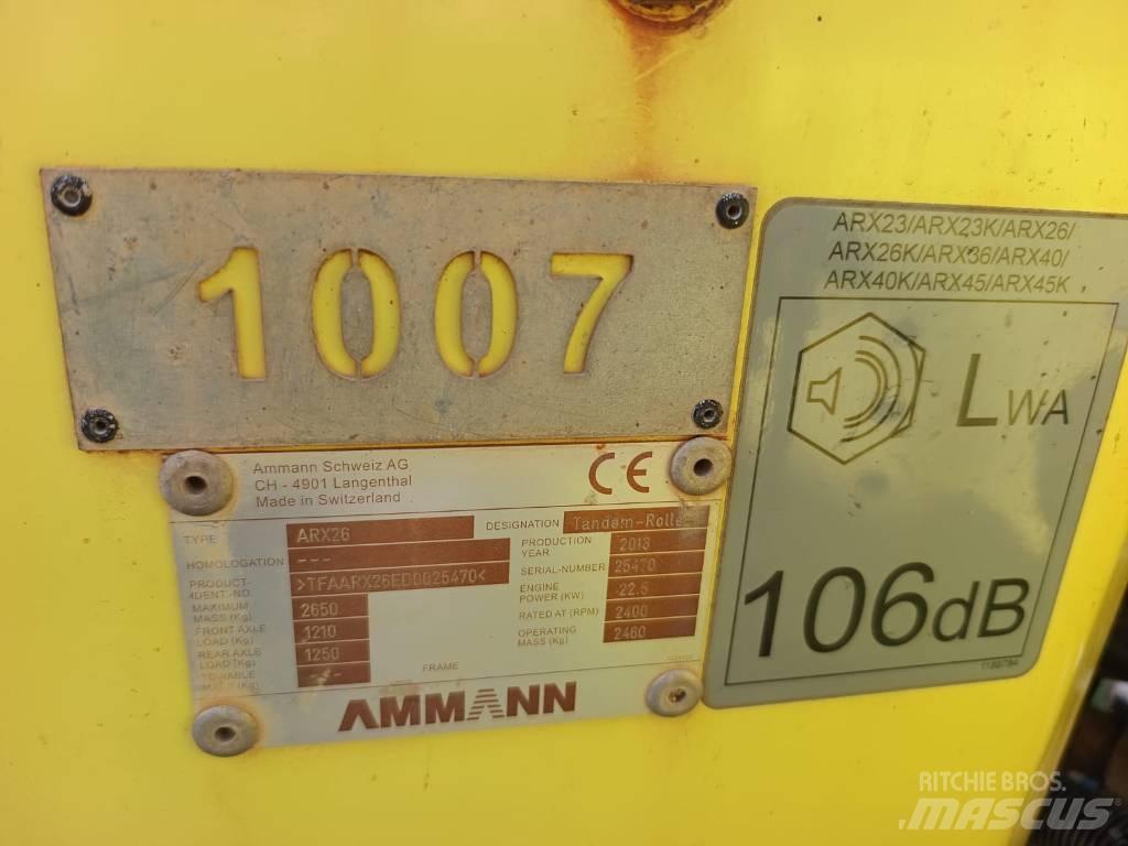Ammann ARX 26 Tandem Valser