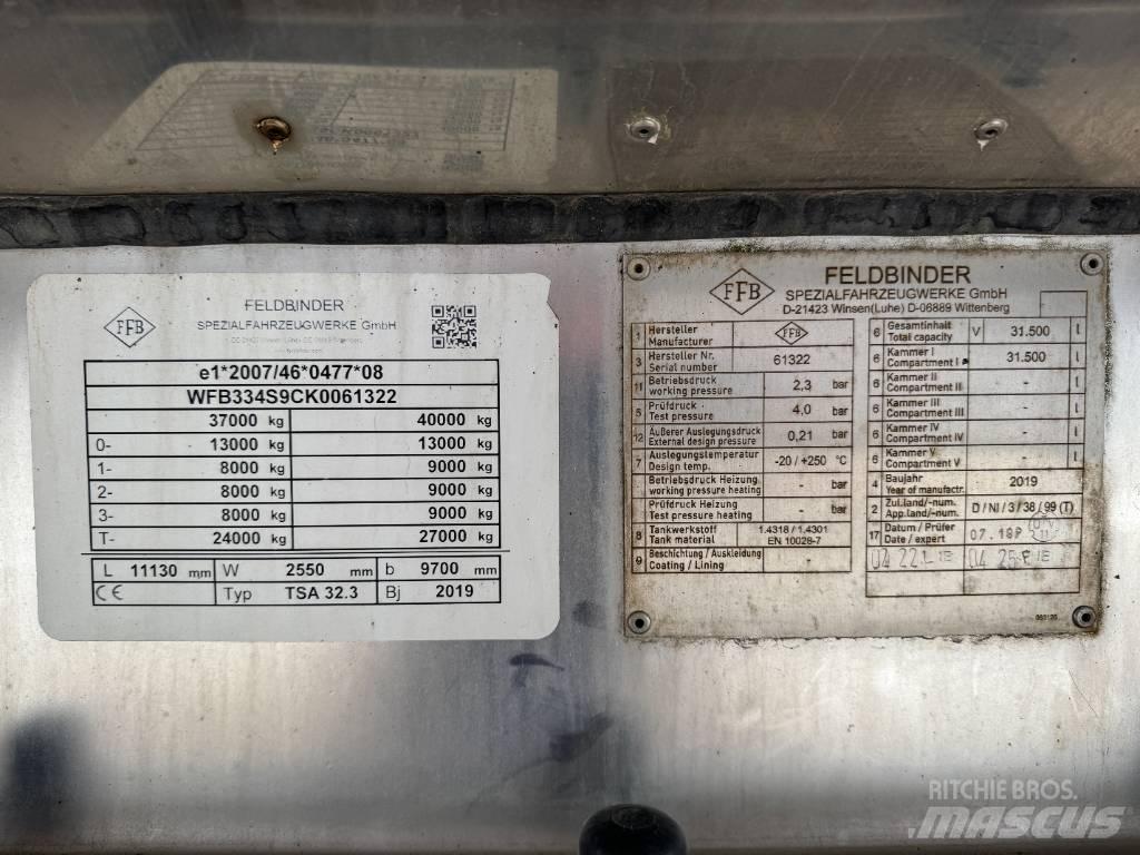 Feldbinder TSA 32,3 Tanktrailere