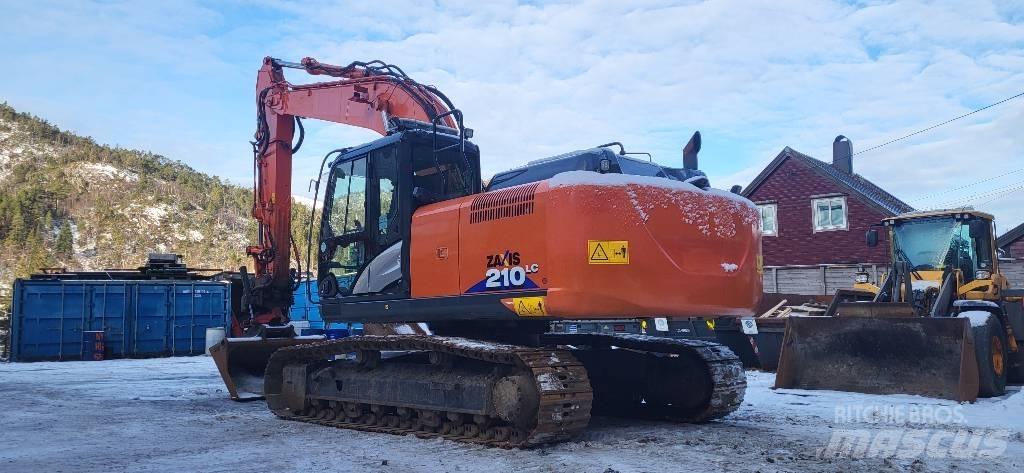Hitachi ZX 210 LC-6 Beltegraver