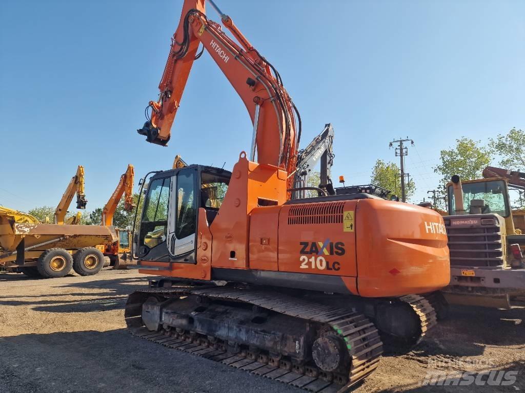 Hitachi ZX 210 LC Beltegraver