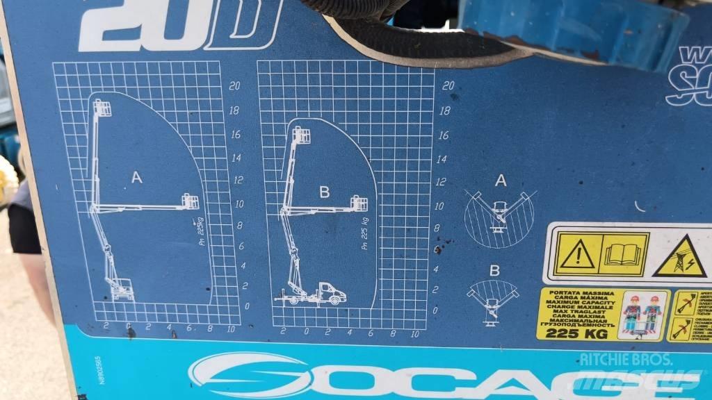 Socage 20d Bilmontert lift