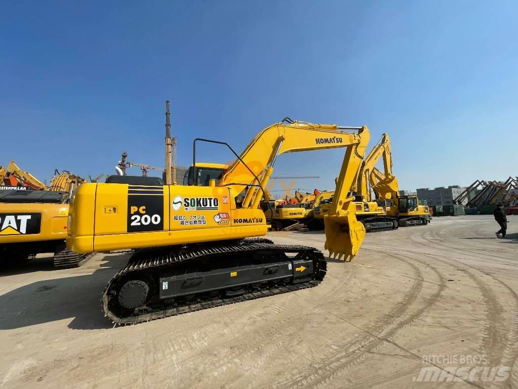 Komatsu PC 200 Beltegraver