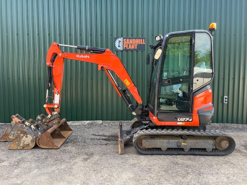 Kubota U 27-4 Minigravere <7t