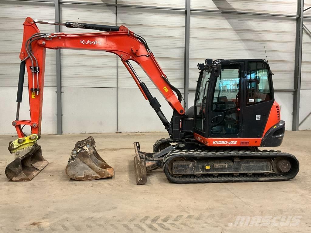 Kubota KX 080-4 A 2 Midigravere 7 - 12t
