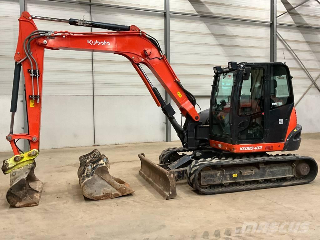 Kubota KX 080-4 A 2 Midigravere 7 - 12t