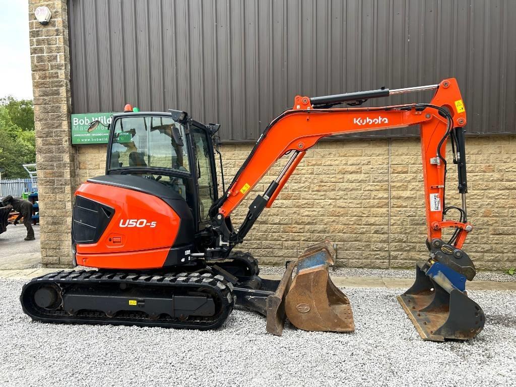 Kubota U50-4 Minigravere <7t