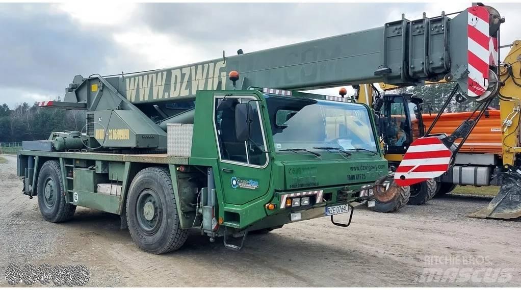 Faun RTF-25 Allterreng kraner