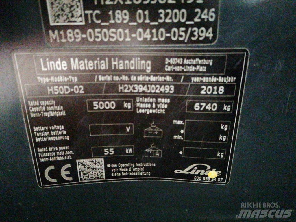 Linde H50D-02 Diesel Trucker