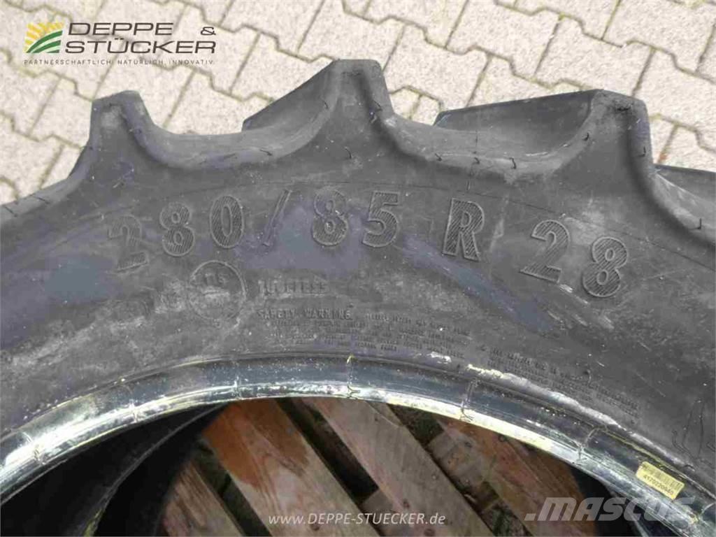 Mitas 280/85R28 Dekk, hjul og felger