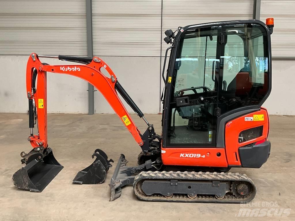 Kubota KX 019-4 Minigravere <7t