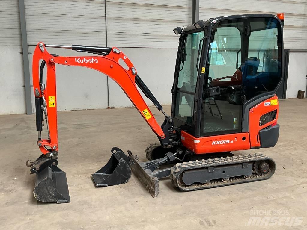 Kubota KX 019-4 Minigravere <7t