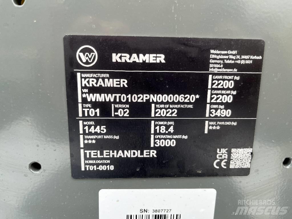 Kramer 1445 Teleskophjullastere