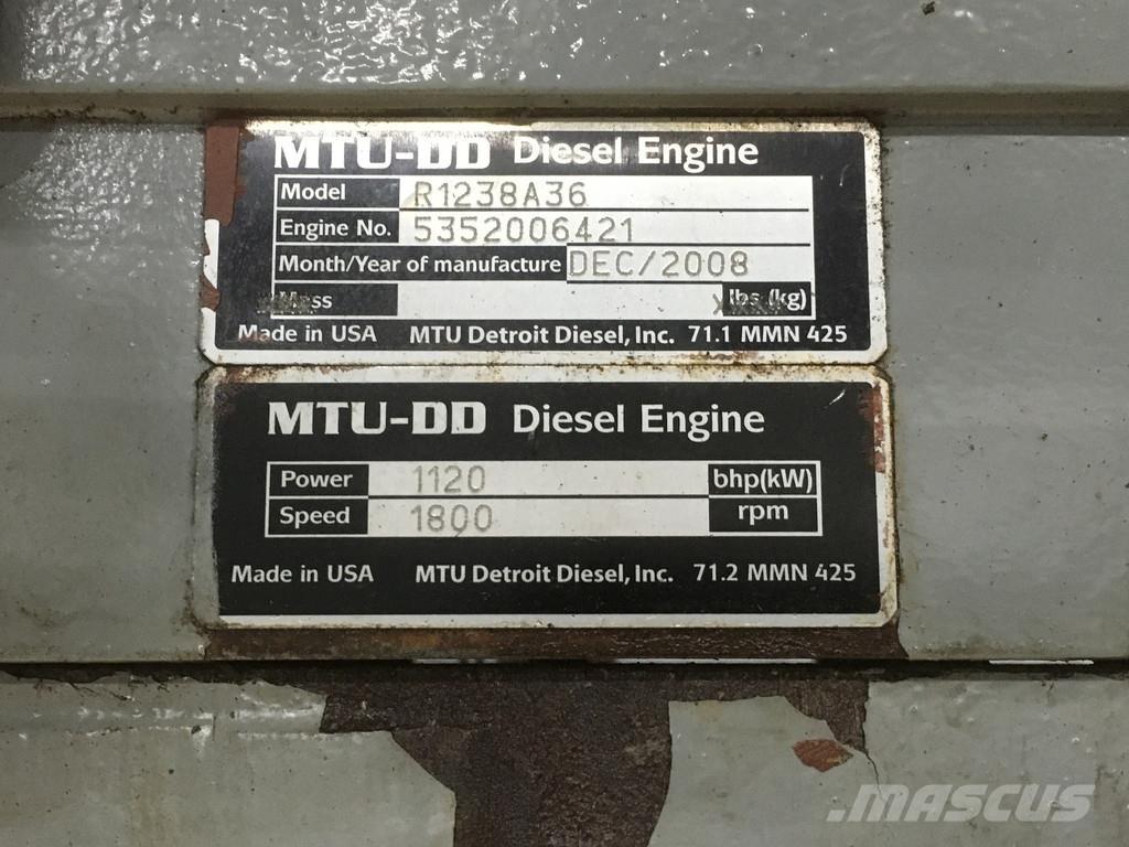 MTU 12V2000 USED Motorer