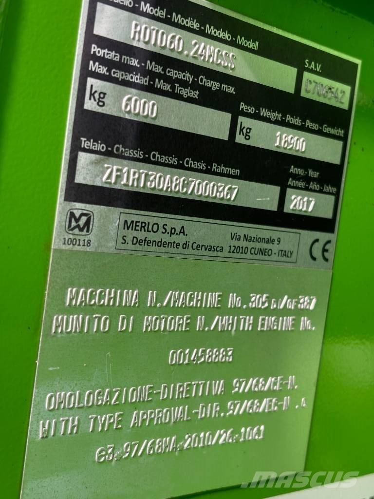 Merlo Roto 60.24 Teleskoplastere