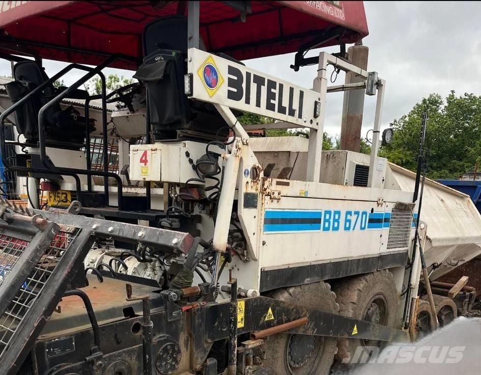 Bitelli BB 670 Asfaltutleggere