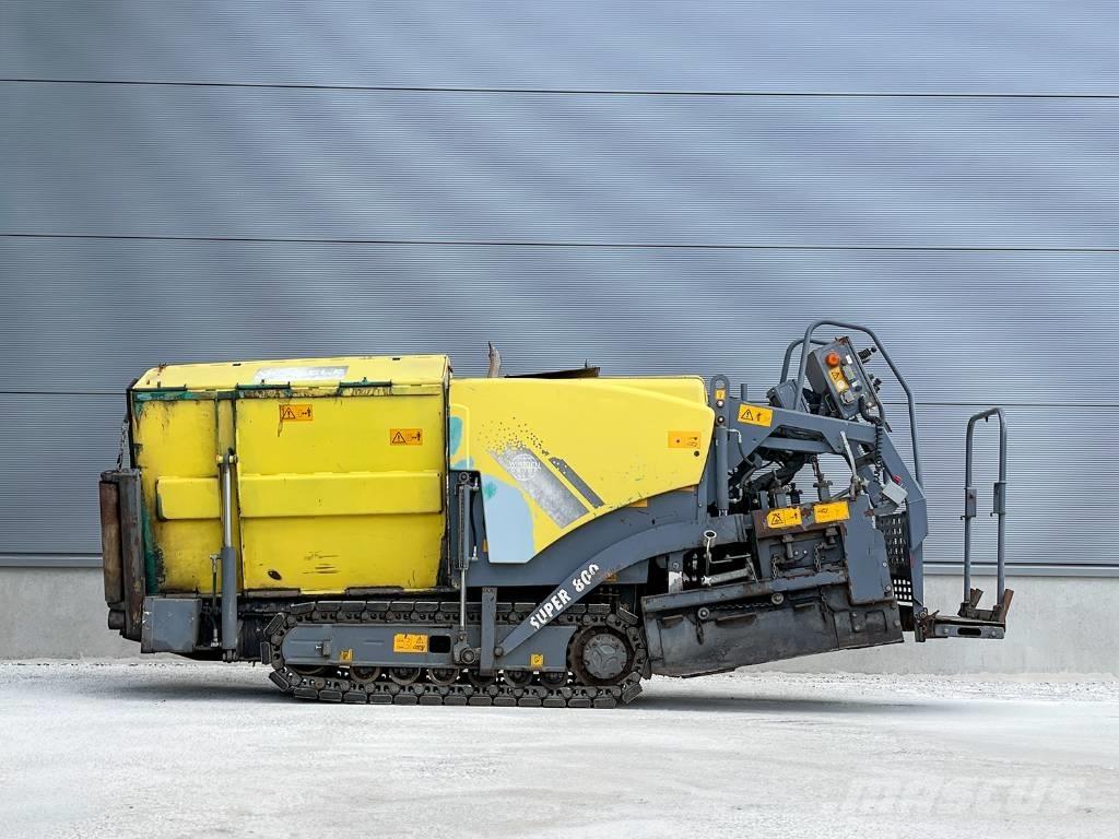 Vögele Super 800 Asfaltutleggere