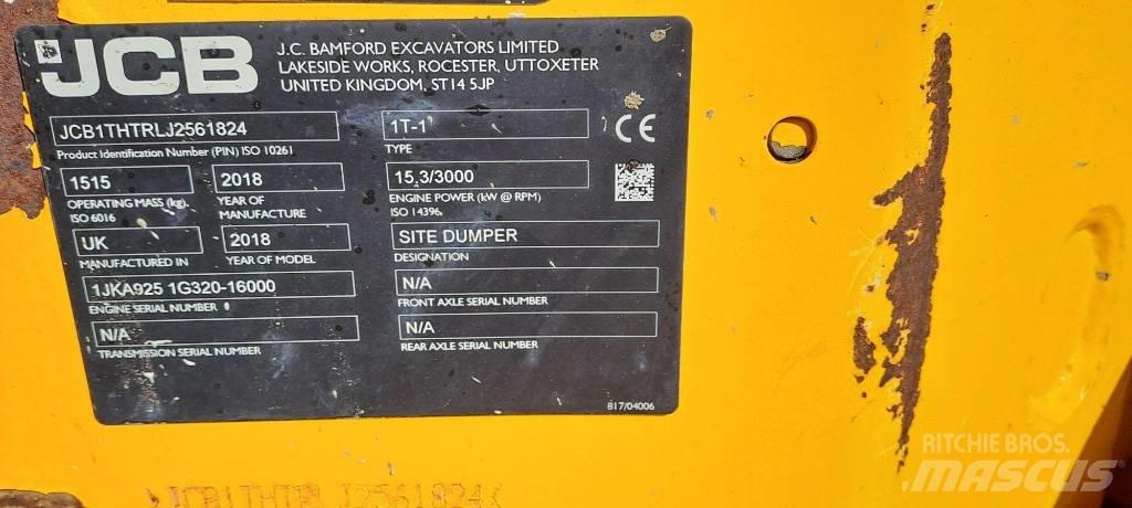 JCB 1 T Mini dumpere