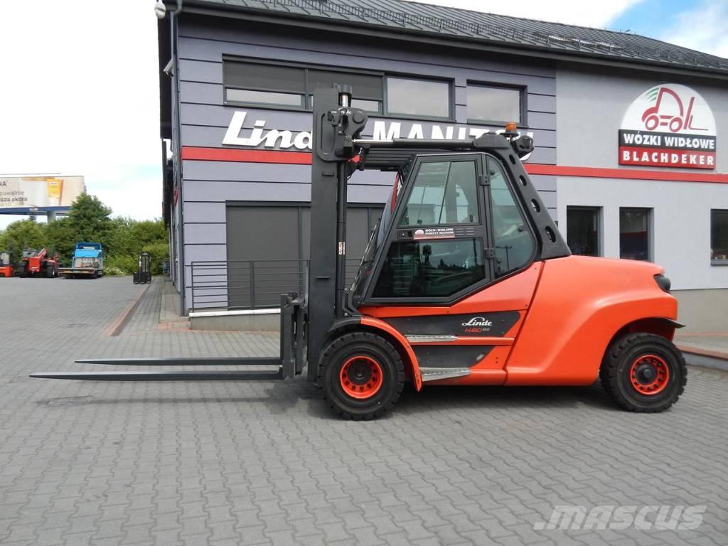 Linde H80D-03/1100 Diesel Trucker