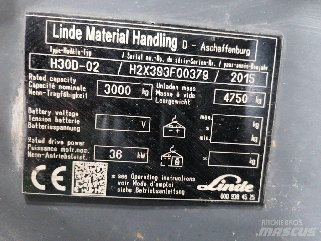 Linde H30D-02 Diesel Trucker