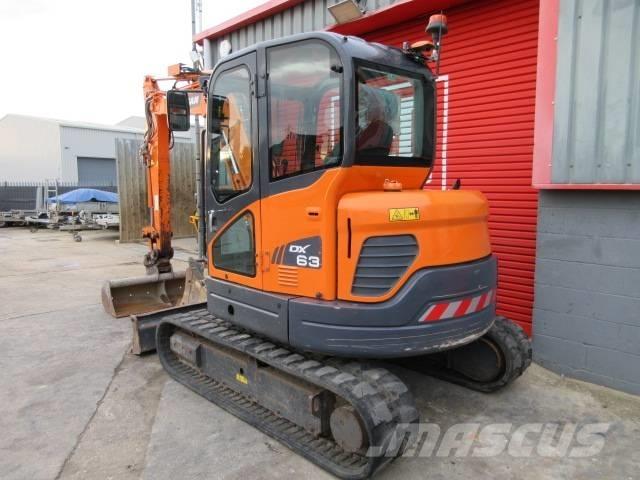 Doosan DX 63-3 Minigravere <7t