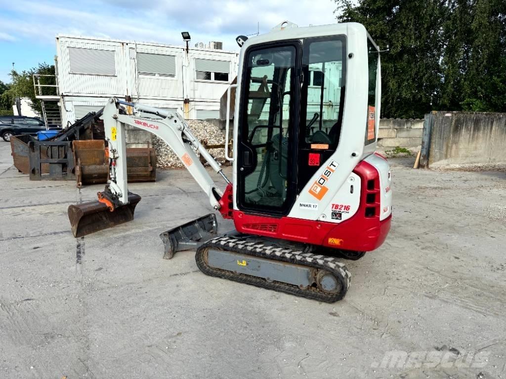 Takeuchi TB 216 Minigravere <7t