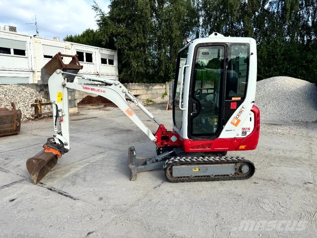 Takeuchi TB 216 Minigravere <7t