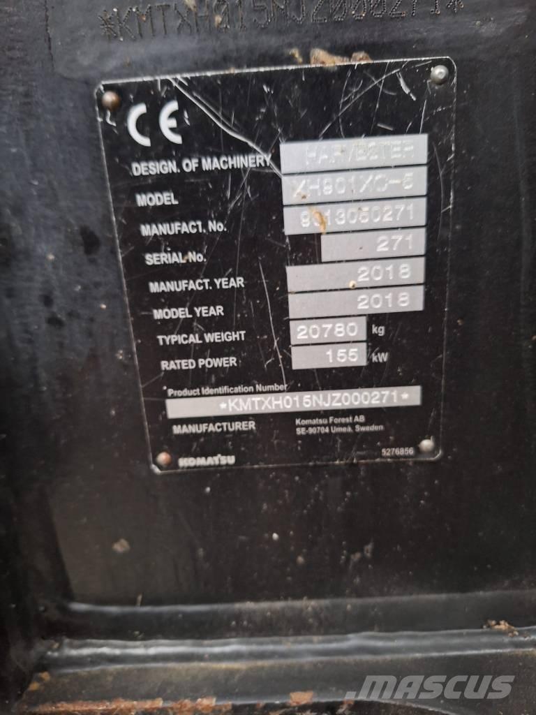 Komatsu 901 XC Hogstmaskiner