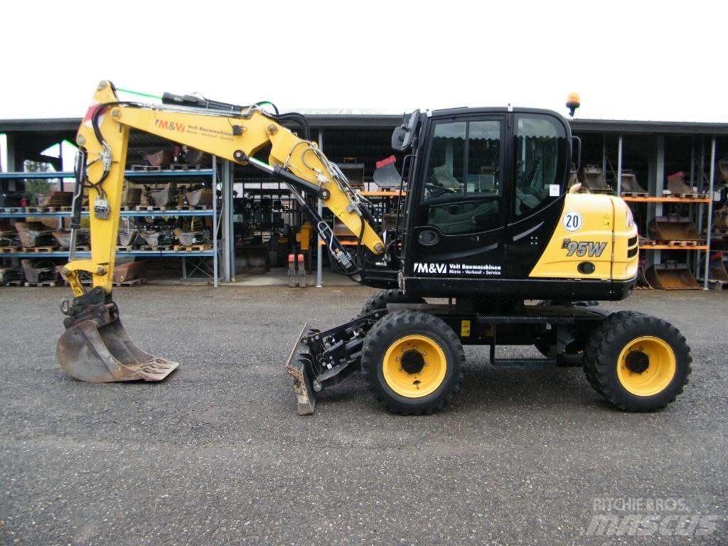 Yanmar B95W Hjulgravere
