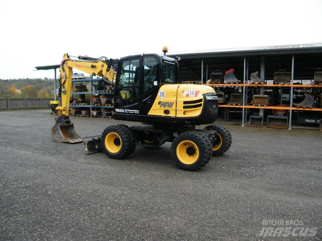 Yanmar B95W Hjulgravere