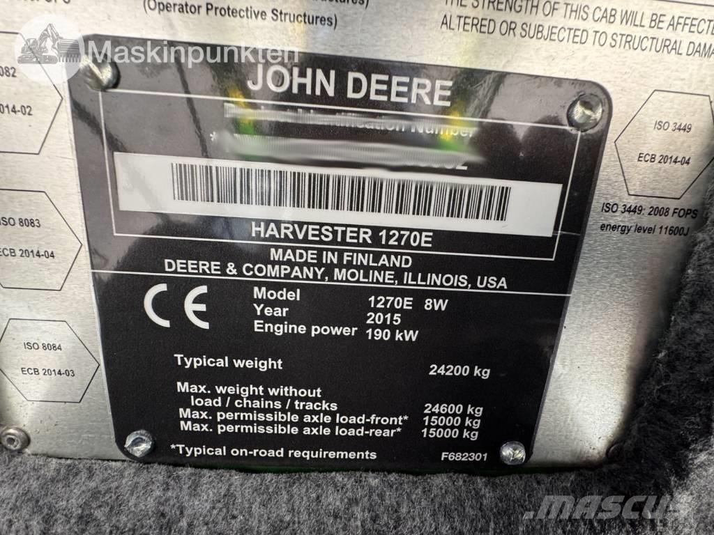 John Deere 1270 E Hogstmaskiner