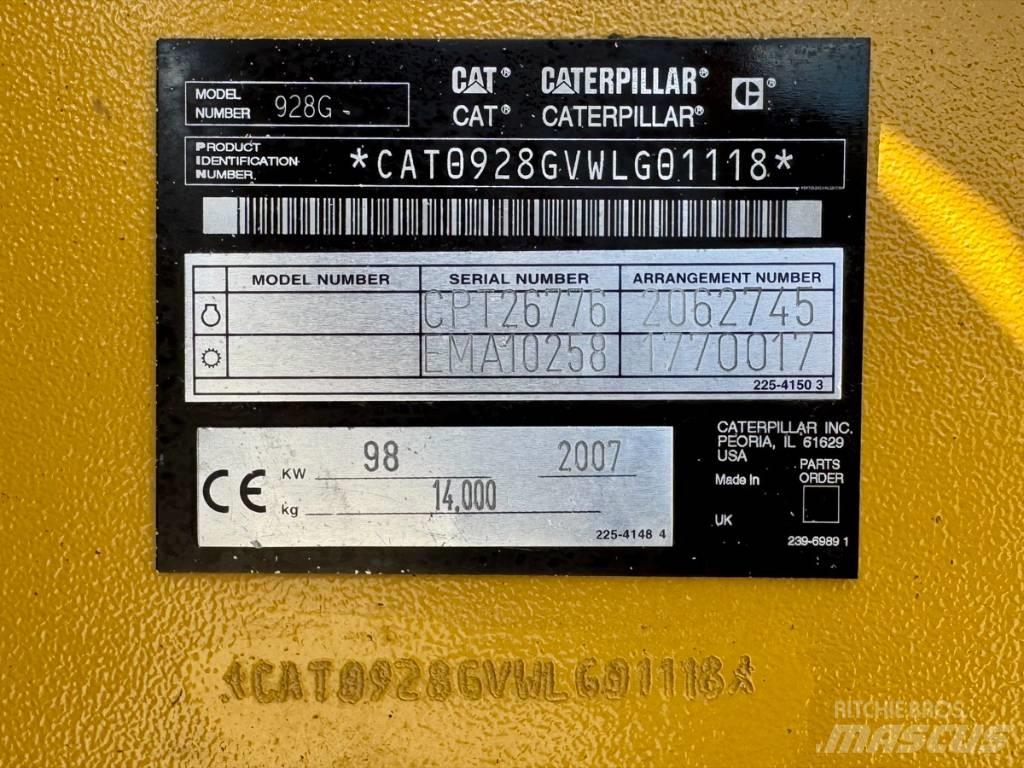 CAT 928 G z Hjullastere