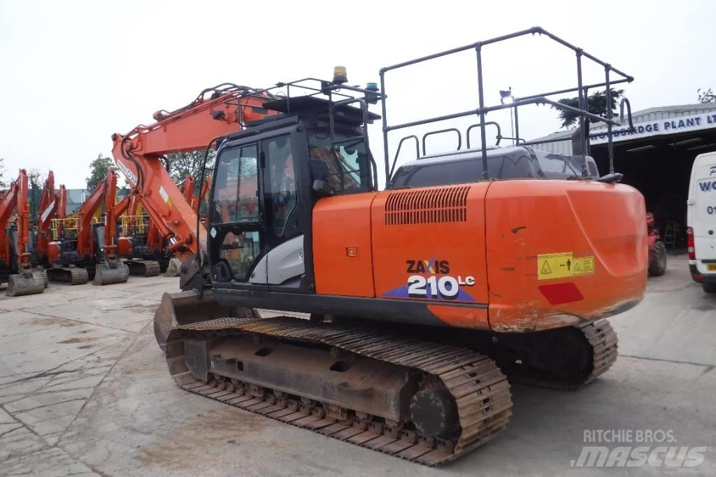 Hitachi ZX 210 LC-6 Beltegraver
