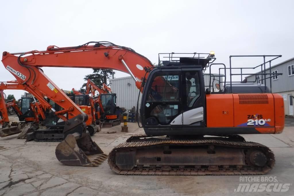 Hitachi ZX 210 LC-6 Beltegraver