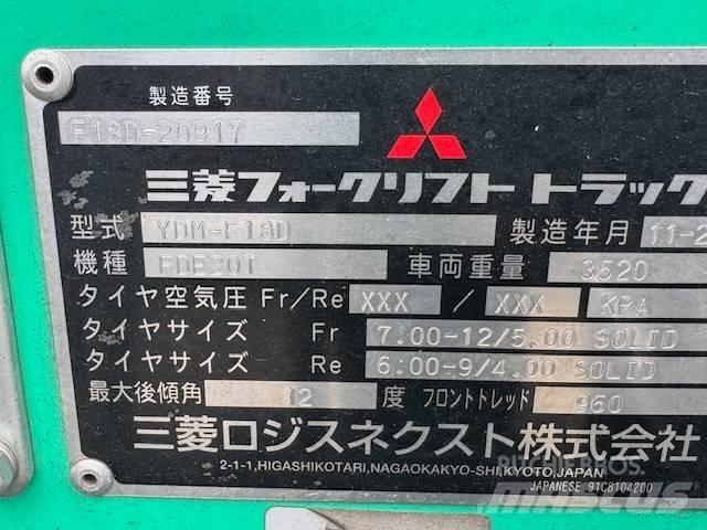 Mitsubishi FD 18 Diesel Trucker